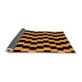 thumbnail image 2 of Ahgly Company Indoor Rectangle Abstract Orange Modern Area Rugs, 7' x 9', 2 of 4