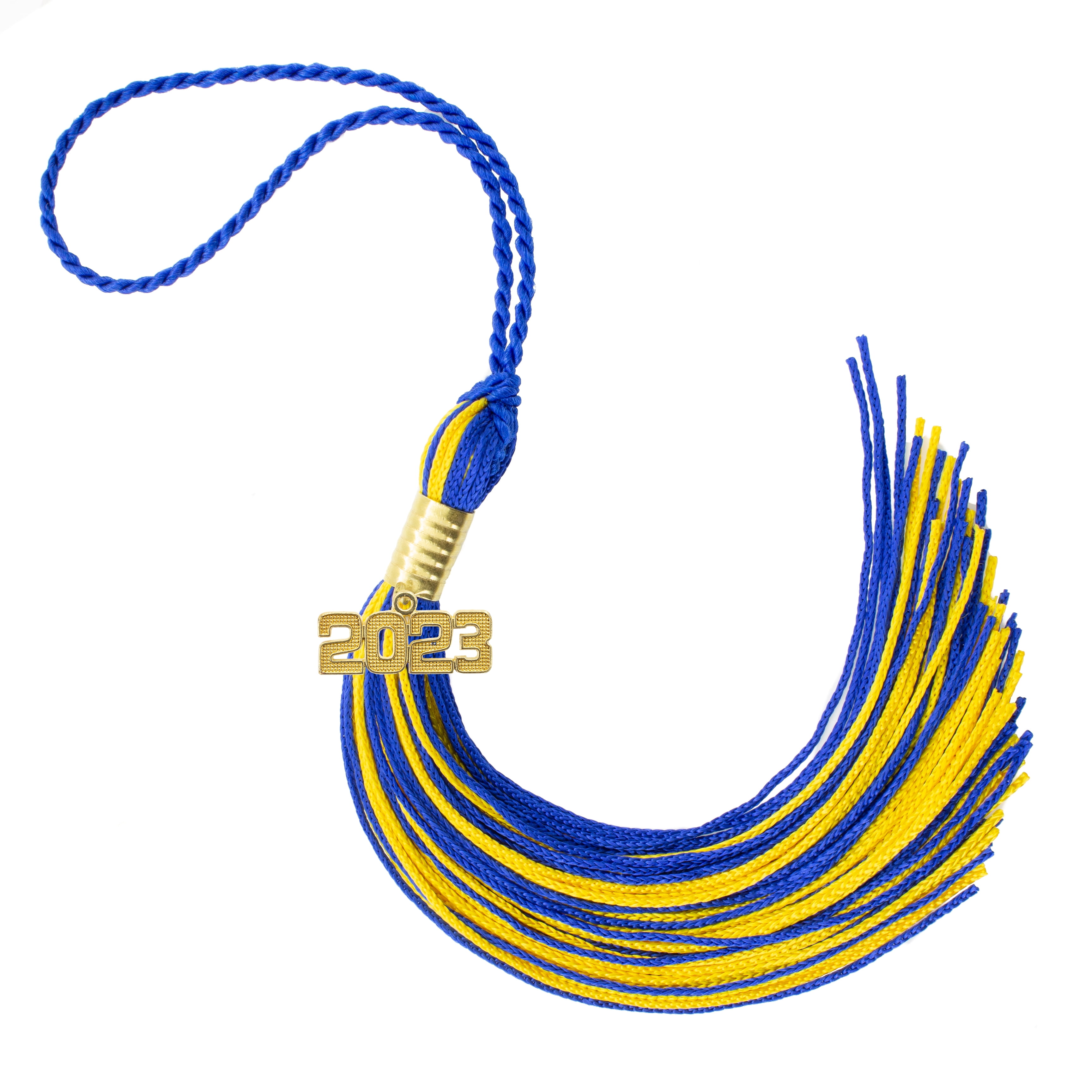 2023 ROYAL / GOLD GRADUATION TASSEL EVERY SCHOOL COLOR AVAILABLE