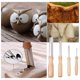 thumbnail image 5 of 9PCS Clay Sculpting Tools Wooden Handle Pottery Carving Tool Kit Pottery Clay Trimming Tools, 5 of 5