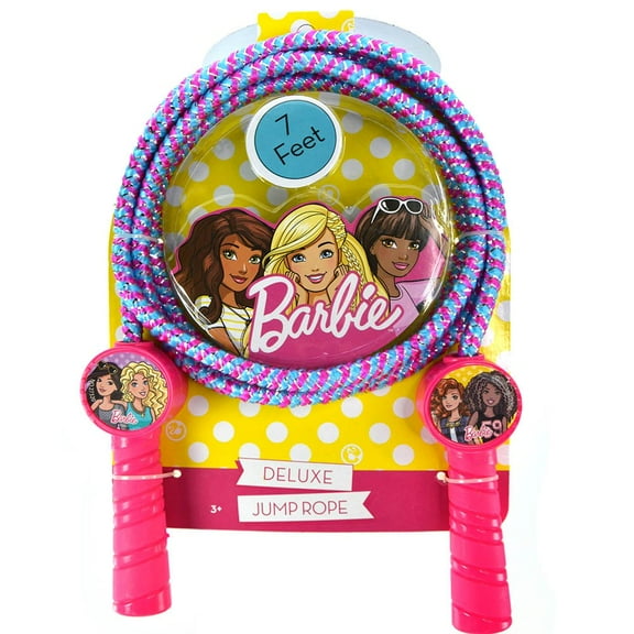 Barbie Deluxe Jump Rope with Shaped Handles in 3D Blister