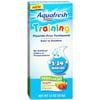 Aquafresh Training Fluoride-Free Toothpaste Natural Apple-Banana Flavor 1.50 oz (Pack of 4)