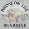 thumbnail image 2 of Women's Winnie the Pooh Bring on the Sunshine  Graphic Tee Athletic Heather Medium, 2 of 4