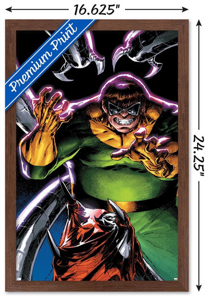 Marvel Comics - Doctor Octopus - The Amazing Spider-Man #3 Wall Poster, 14.725" x 22.375", Framed