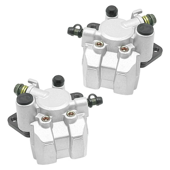 MATI Front Left Right Brake Calipers for Suzuki Eiger 400 500 Ozark 250 Quadsport 250 400 Vinson 500