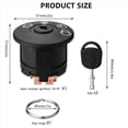 thumbnail image 4 of 6X Interruptor de Encendido de 4 Posiciones con Llave para Cortacésped Tractor 193350 532193350, 4 of 5