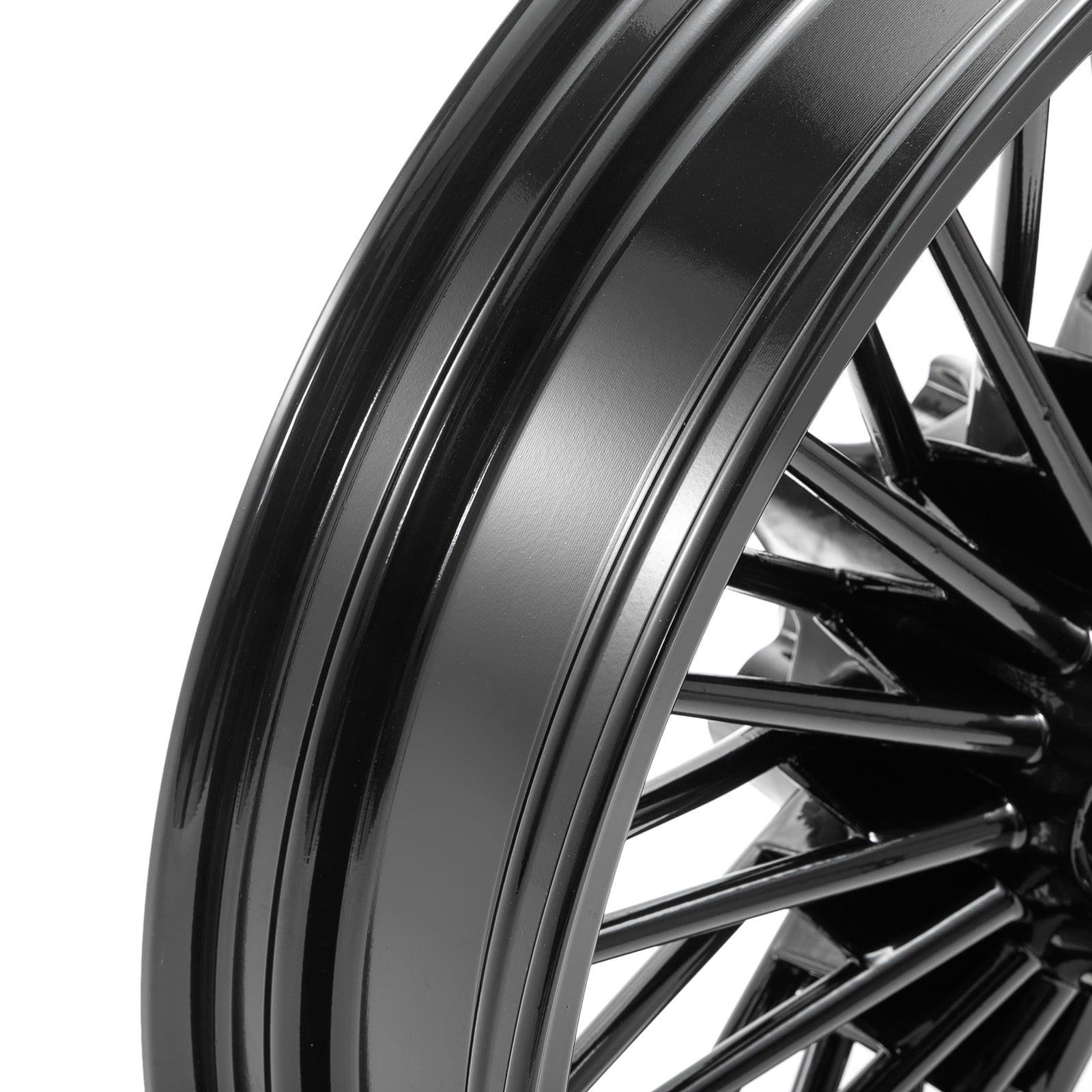 18" X 3.5" Fat Spoke Front Wheel Rim for Harley Touring Road King Street Glide