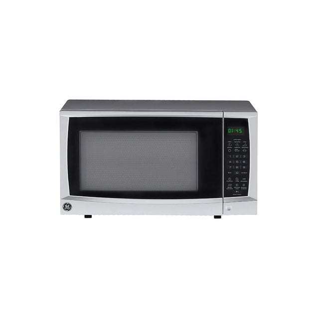Microondas GE 0.7 Pies Silver Digital 10 Niveles 700W 127V Compacto