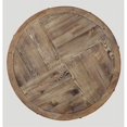 thumbnail image 4 of Home Square Solid Fir Wood Round Table in Natural - Set of 2, 4 of 4