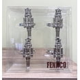 thumbnail image 3 of Fennco Styles Nutcracker Festive Metal Napkin Rings, Set of 4 - Silver Decorative Napkin Holders for Home, Dining Table, Christmas Décor, Holiday, Family Gathering and Special Occasion, 3 of 5