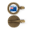 thumbnail image 1 of Australie Pays Amour Coiffure Broche Cheveux Clip Barrette, 1 of 3