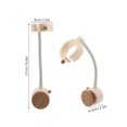 thumbnail image 2 of KAKOWELY Soporte De Cabello Con Ventosa 360 Ajustable Para Sin Perforar Color Beige, 2 of 8