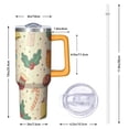 thumbnail image 2 of 40 Oz Christmas Stocking And Tree Tumbler With Handle, Holiday Coffee Cup, Winter Gift, 2 of 4