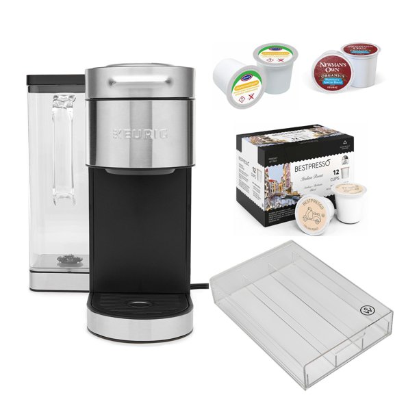 Keurig KSupreme Plus SingleServe KCup Pod Coffee Brewer Bundle