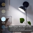 thumbnail image 4 of Bombillas LED Maylaywood A19, 9 W, 5000 K, 850 lm, E26, paquete de 4, 4 of 9