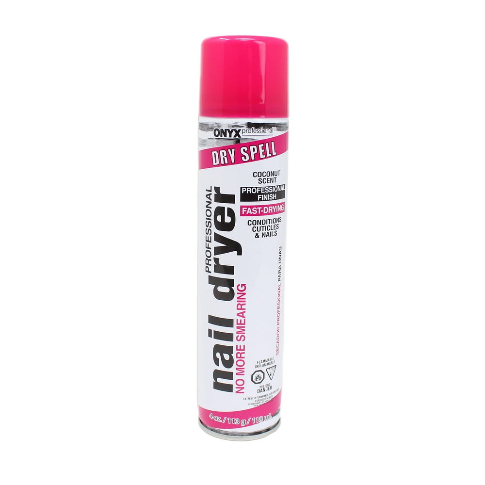Onyx Professional Nail Dryer Manicure Finishing Spray, 4oz. aerosol can