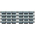 thumbnail image 1 of 24 Pcs Lames de Rasoir Remplaçables Recharges Manuelles 3 Lames Recharges 3 Recharges pour Hommes, 1 of 5