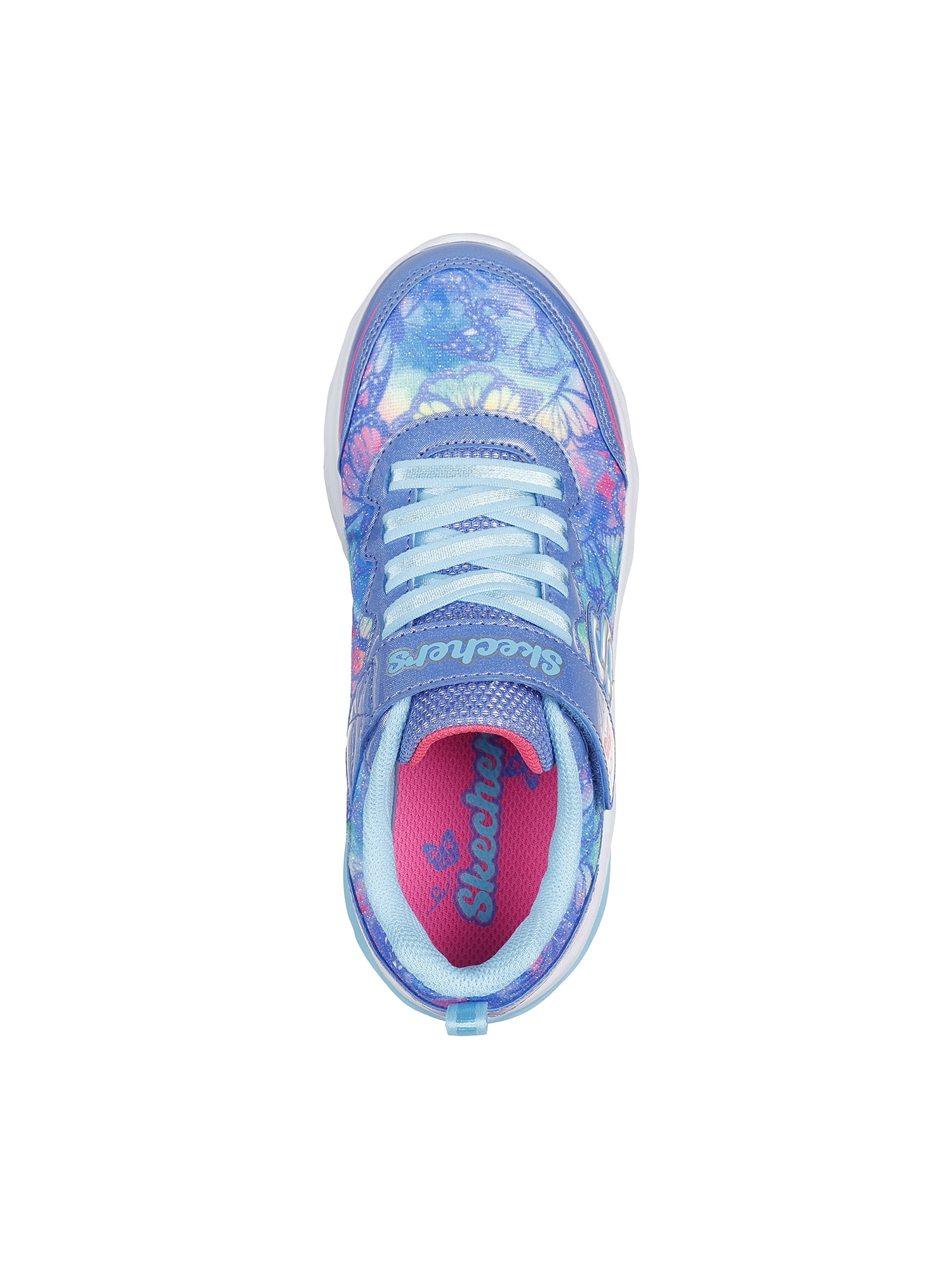 Skechers Little & Big Girls Coastline Flutter Fly Athletic Sneaker