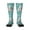 1 Black, variant on Teal Mama Llama Print Thigh High Socks Extra Long Stretchy Sock Women Over Knee High Opaque Stocking Daily Wear