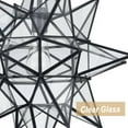 thumbnail image 3 of Boho Moravian Star Pendant Light 20 Inch Large Black Hanging Light, 3 of 6