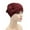 Wine, variant on Cancer Head Hat Cap Ethnic Bohemian Tied Braid Hair Cover Wrap Turban Headwear Hat Man Instant Effect Flexible Headbands for Women's Hair Mens Headbands for Exercise Wavy Metal Headband Bohemian