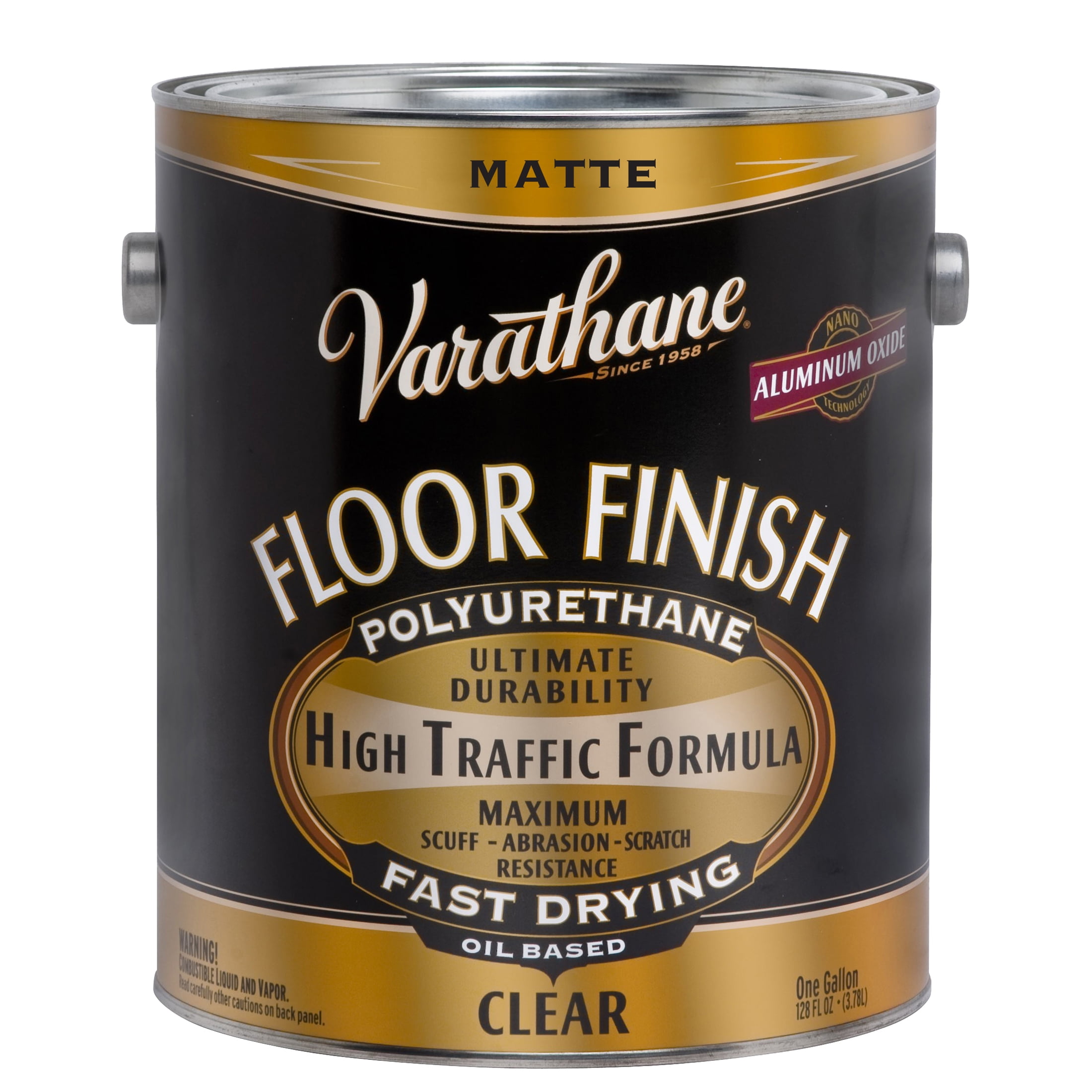 2 Pack, Clear, Varathane Classic Floor Finish ( Oil-Based) Matte - 286768, Gallon