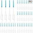 thumbnail image 2 of 5 Boxes Portable Double Head PP Plastic Handle TPU TPU Toothbrush with Storage Box Home Hotel Teeth Floss Brushes Toothbrushes Mouthcare Accessories, 2 of 7