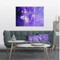 thumbnail image 1 of Blur Purple Sky with Stars - Abstract Canvas Art Print, 1 of 3