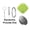 Green, variant on Key Finder 2/6 Pack BT Luggage Tracker, Smart Item Locator for Suitcase Bag Wallet, Replaceable Battery Tag Compatible with iPhone Android, Valentine's Day Gift