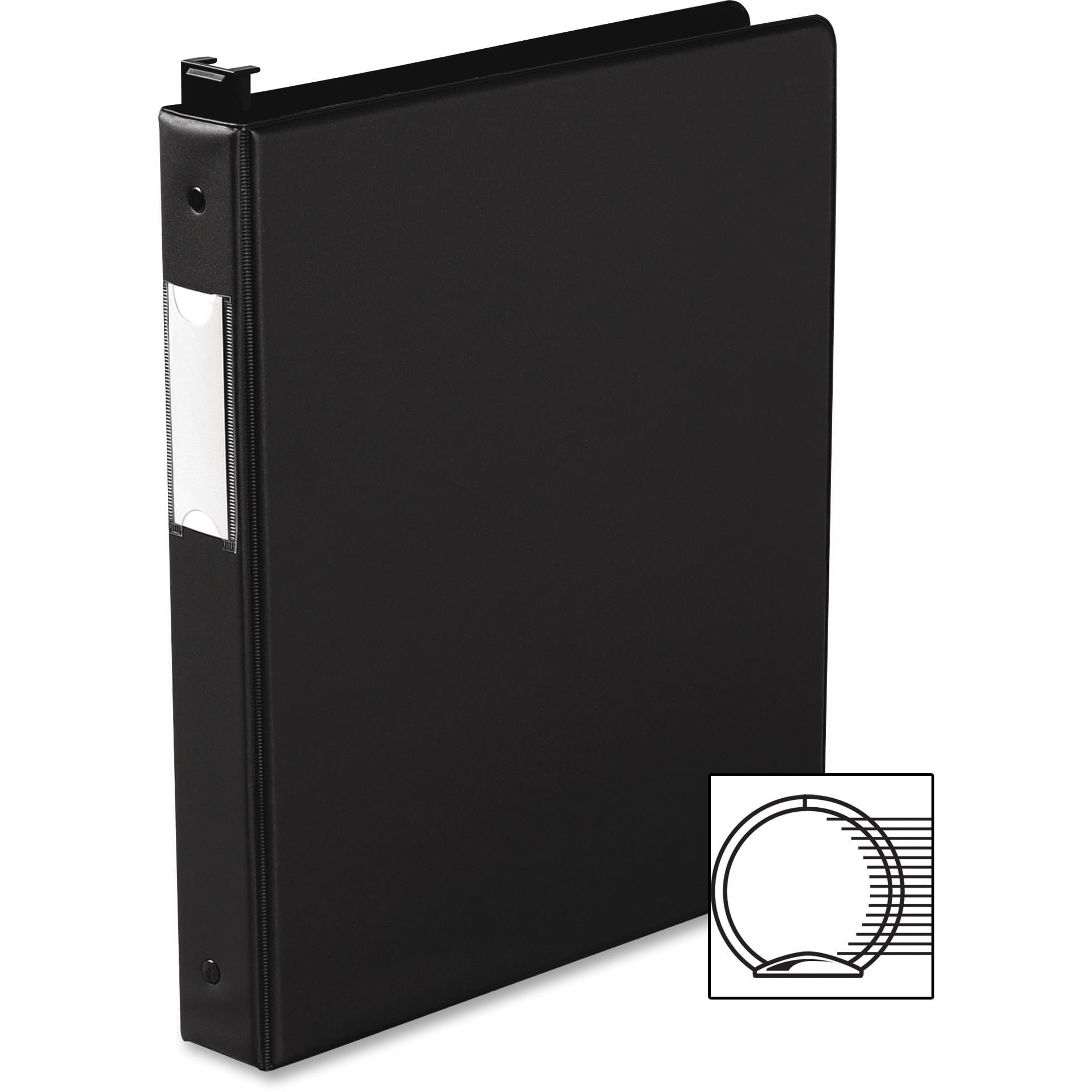 Wilson Jones, WLJ36414NB, Heavyduty Hanging Binders, 1 / Each, Black