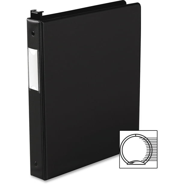 Wilson Jones, WLJ36414NB, Heavyduty Hanging Binders, 1 / Each, Black