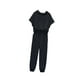 thumbnail image 1 of Conjunto de chándal de 2 piezas para mujer, pantalón deportivo con cordón, sudadera con capucha y pantalón holgado. Negro, 1 of 9