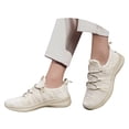 thumbnail image 3 of XIMIN Womens Slip On Pull On Light Casual Sports Hands Free Sneakers Tennis Walking Orthopedic Shoes Breathable Comfort Athletic Gym Workout Cross Training Running Sneakers, 3 of 6