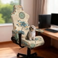 thumbnail image 4 of FUIALDOLG Bohemian Dragonfly Office Chair Covers Floral Gaming Chair Covers Soft Breathable Chair Slipcover with Armrest for Reclining Racing Gaming Chair, 4 of 9