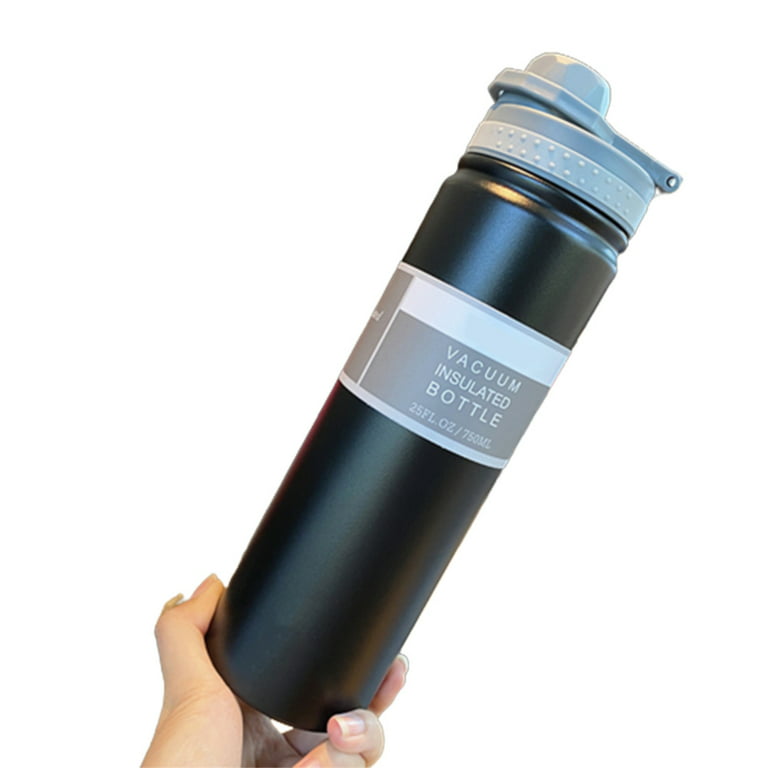 Stainless Steel Simple Protein Shaker Bottle With Leakproof & Knob 750ml