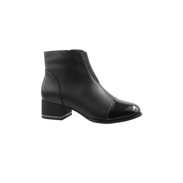 Botines Dama Emporium 2309099 Tacón Cuadrado Charol negro 27