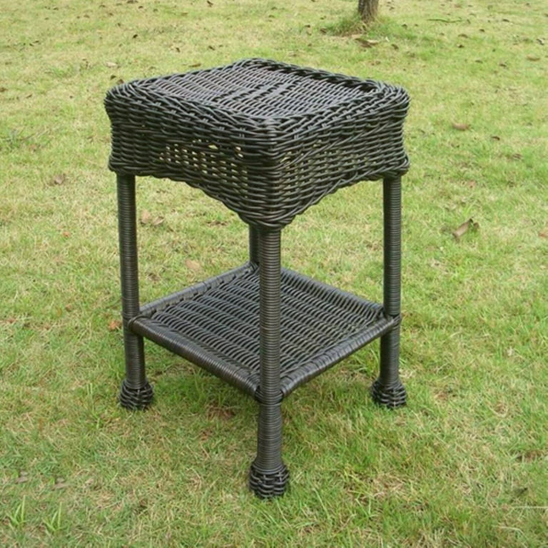 International Caravan Small PVC Resin Side Table International Caravan Small PVC Resin Side Table
