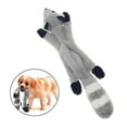 thumbnail image 6 of Crinkle Dog Squeaky Toys, Durable Dog Toys, Plush Dog Toy for Small to Large Dogs - Raccoon, 6 of 8
