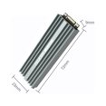 thumbnail image 4 of Disipador De Calor Ssd TEUCER M2-LD02 9mm Aleación de aluminio M.2 2280 SSD Disipador de calor Radiador de calor, 4 of 7