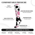 thumbnail image 4 of Picia Cow Spots Printed Sports Compression Socks - 15-20mmHg Graduated Compression, High-Performance Soft and Breathable Socks for Men and Women, 4 of 5