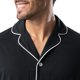 thumbnail image 2 of Conjunto de pijama para hombre IZOD de jersey afelpado negro talla XXL, 2 of 5