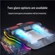 thumbnail image 5 of Gaming Laptop Cooler Two Fan Led Lighting Notebook Stand Para Laptop 12-18 Pulgadas Base Laptop Cooling Pad Moyic EL013896-01, 5 of 6