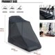thumbnail image 2 of La cubierta para bicicleta estática, la cubierta protectora vertical para ciclismo de interior y la tela impermeable Oxford son la opción ideal para uso en interiores y exteriores (negro), 2 of 5
