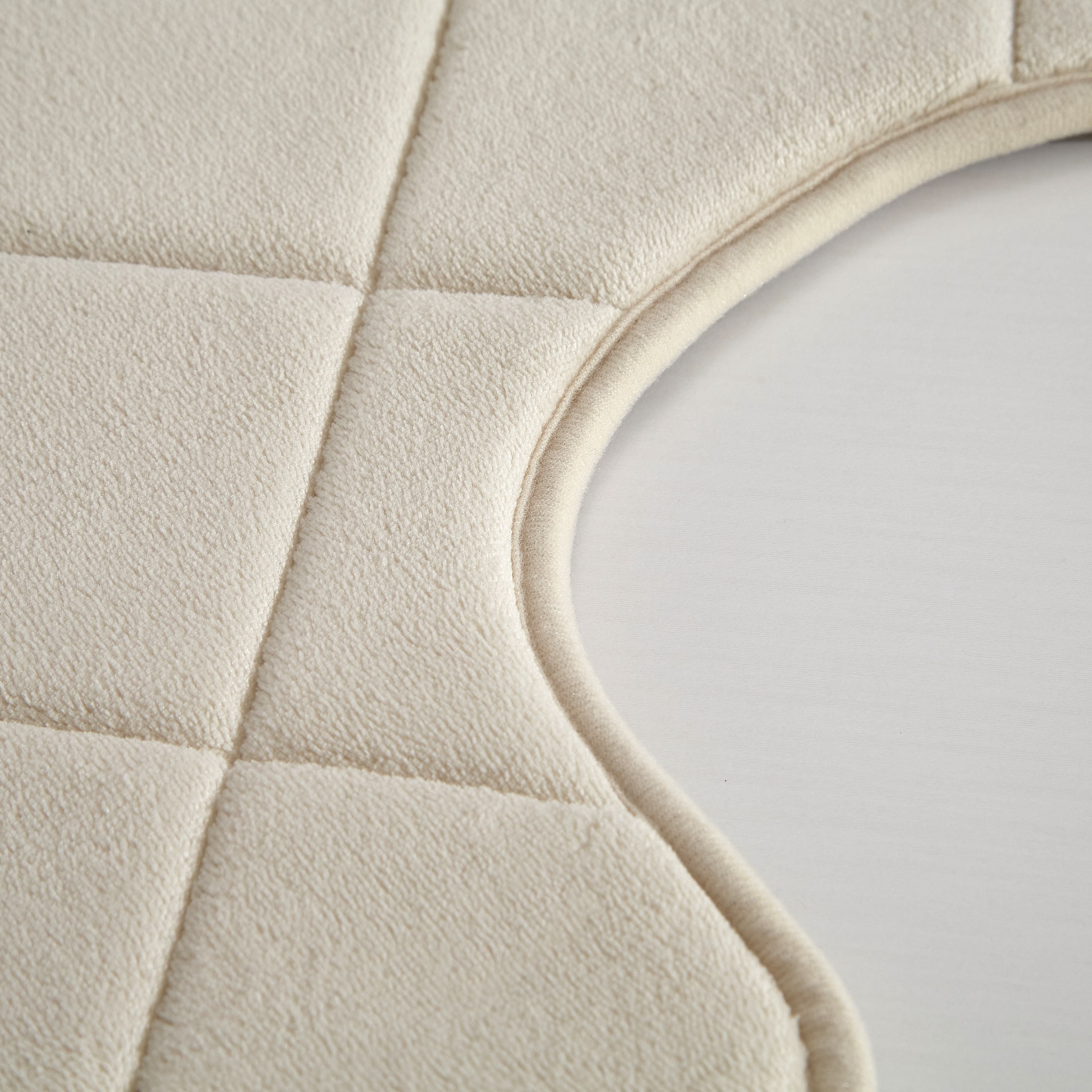 Mainstays 3 Piece Bath Rug Cream