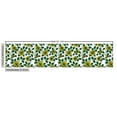 thumbnail image 3 of Floral Fabric by the Yard, Flowers Theme Realistic Golden Roses Image Green Leaves on Striped Background, Decorative Upholstery Fabric for Sofas and Home Accents, Multicolor by Ambesonne, 3 of 5