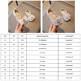 thumbnail image 3 of NOKIO Children'S Mary Jane Flats Kids Mary Jane Sandals Little Girl's Adorable Princess Party Girls Dress Bow Princess Shoes Princess Flower Wedding Party Dress Shoes For Kids Toddle, 3 of 6
