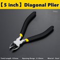 thumbnail image 1 of 4inch 5inch 6inch Diagonal Pliers Universal Wire Cutter Mini Multifunctional Electric Hardware Hand Tool Electrician Wire Cutter, 1 of 6