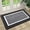 Dark Grey, variant on Buganda Indoor Door Mats, Absorbent Trapper Dirt Inside Doormats, Non Slip Low Profile Entry Door Mats, 20x32, Grey