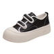 thumbnail image 3 of Zapatos De Skate Con Velcro Para Mujer, Zapatos Deportivos Con Plataforma Antideslizante Y Punta Redonda, Zapatillas Versátiles Para Caminar, 3 of 4