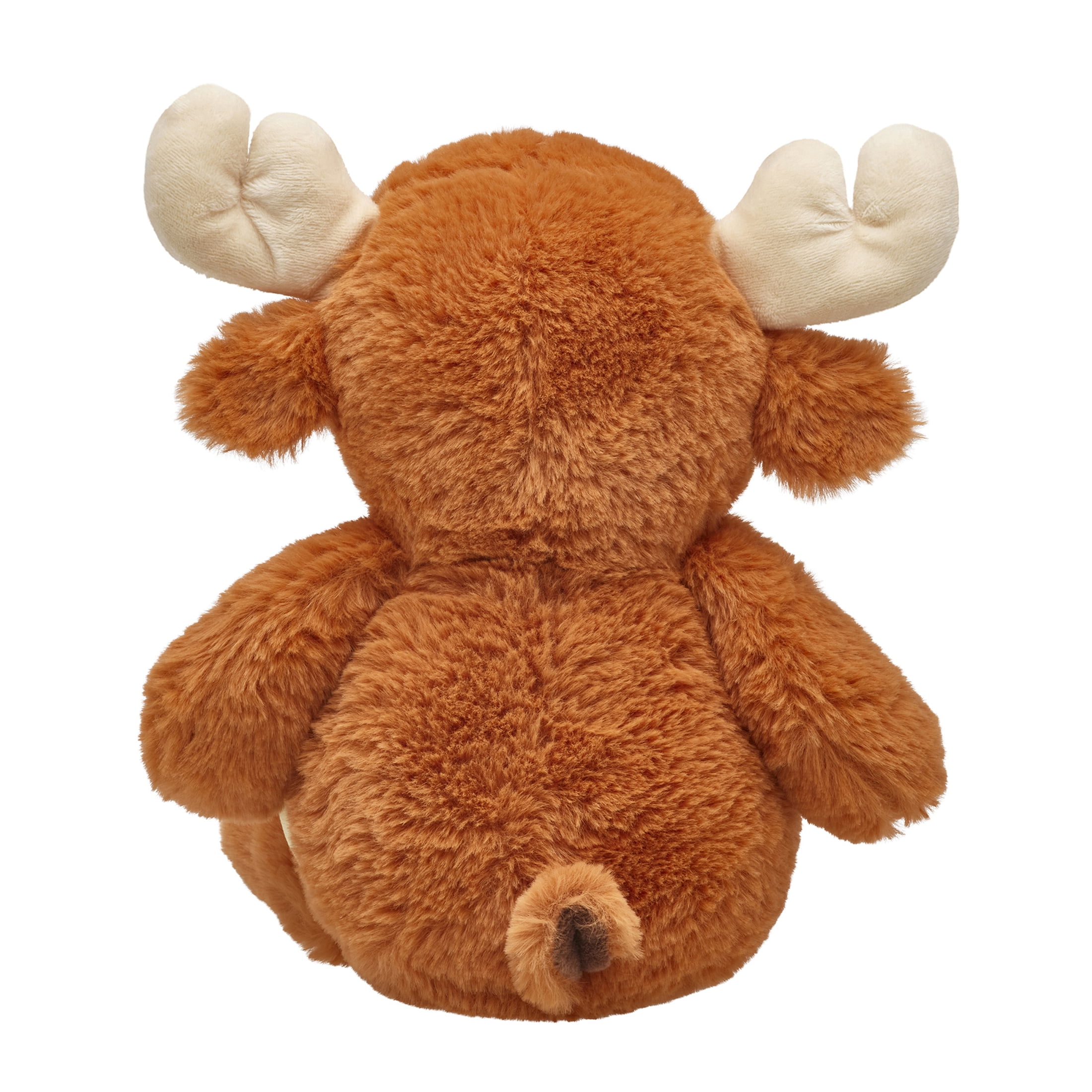 ButterLuvs Plush Moose Stuffed Animal, 8 Inch Super Soft Brown Cuddly Moose Toy