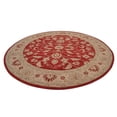 thumbnail image 3 of Rugsotic Carpets Hand Tufted Wool Eco-Friendly Area Rugs - 10'x10', Round, Red Gold, Modern Contemporary Design, High Pile Handmade Anti Skid Rugs for Living Room, Bed Room (K00531), 3 of 5